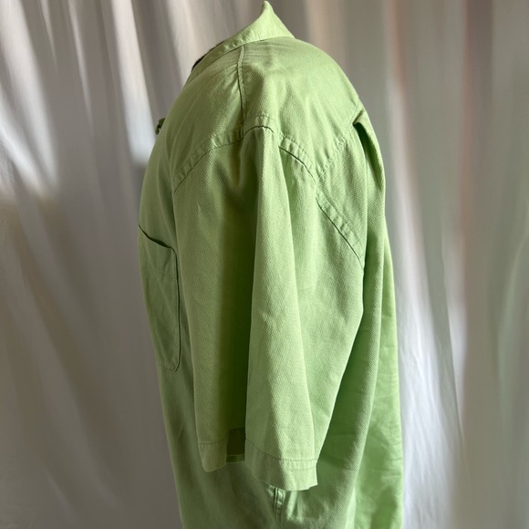 Cabela’s Outfitter Series Green Button Down Shirt - Picture 4 of 5